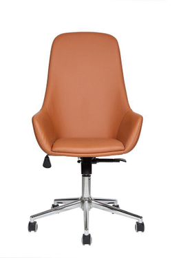 Кресло для офиса МГ-24 А хром паук (ткань, экокожа)