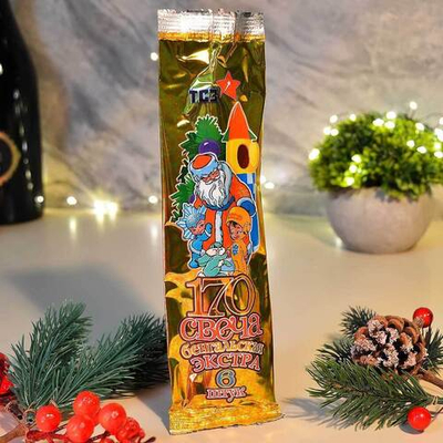 Бенгальские огни 6шт 170мм "Экстра"