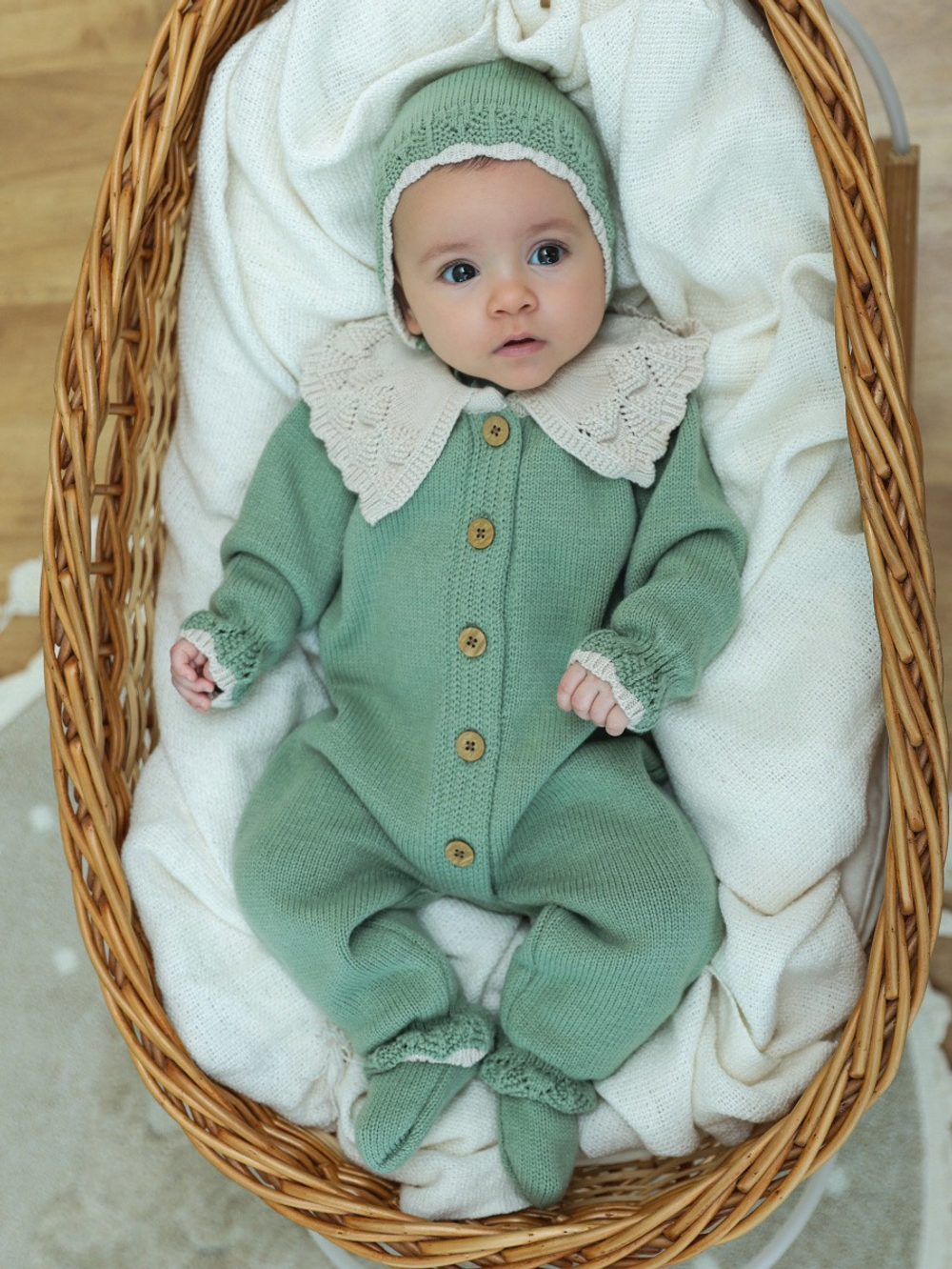 Костюм «Классика», Серо-зеленый и светло-бежевый