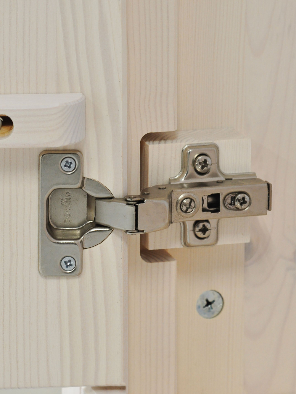 Белый деревянный комод Карлос 3 двери, напольный кухонный шкаф из массива сосны, 160х45х90 см