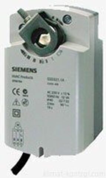 Привод воздушной заслонки с возвратной пружиной GQD 321.1A