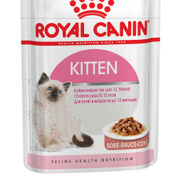 Royal Canin Kitten Instinctive 85 г соус - консервы (пауч) для котят (кусочки)