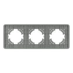 Рамка стеклянная FRM-OMALI-SFGS-3-GR (Arlight, -) 049714