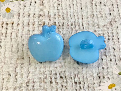 Пуговицы "Яблочко", р 1,5х1,7 см