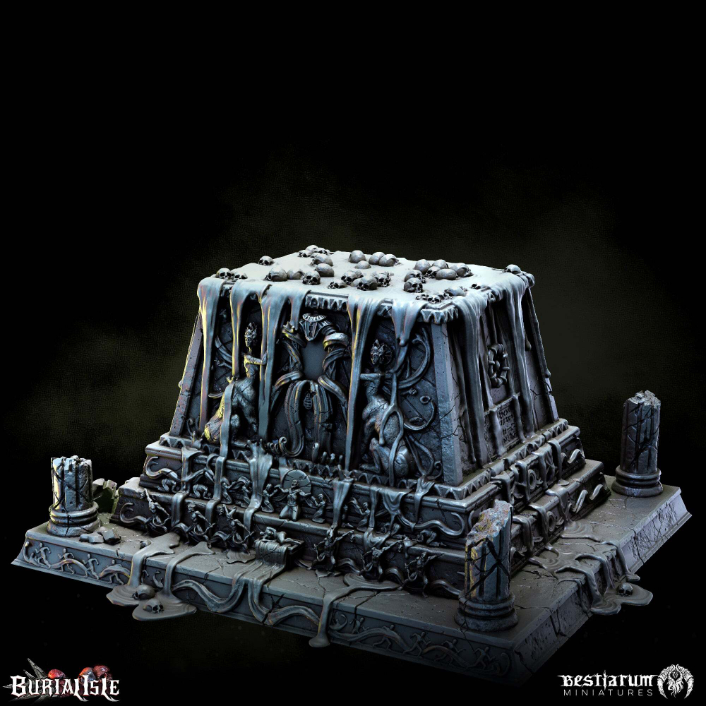 Погребальный остров Burial Isle 32mm Миниатюры