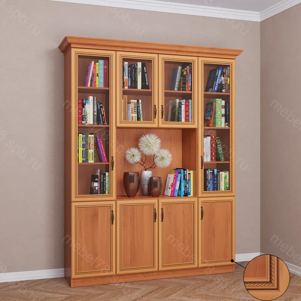 Шкаф книжный 4/13