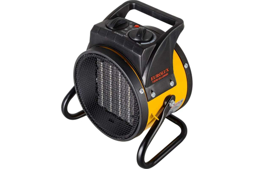 Тепловая электрическая пушка Eurolux ТЭПК-EU-2000K керамический нагревательный элемент, круглая 67/1/35