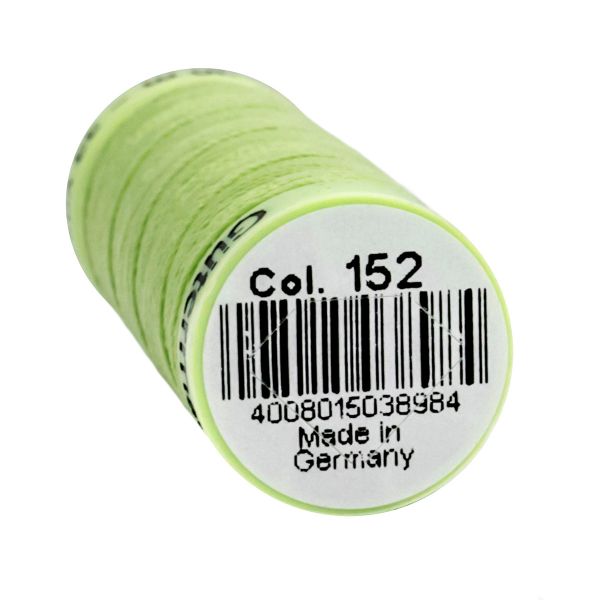 Нитки отделочные Gutermann Top Stitch 30 (30 метров), 5 кат. | 152 бл.салатовый