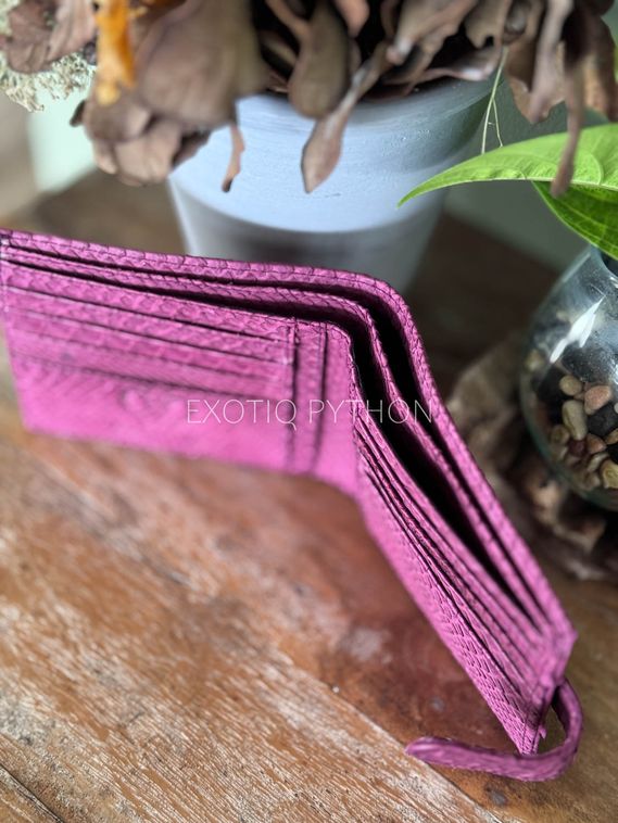 Бифолд кошелек из кожи питона WA-247