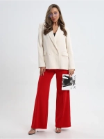 Брюки палаццо со стрелками клеш от бедра