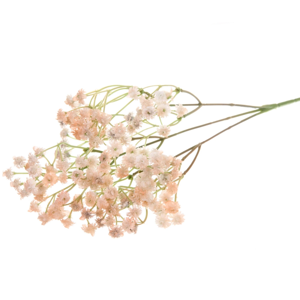 Искусственные цветы «Гипсофила» 66см цвет персиковый