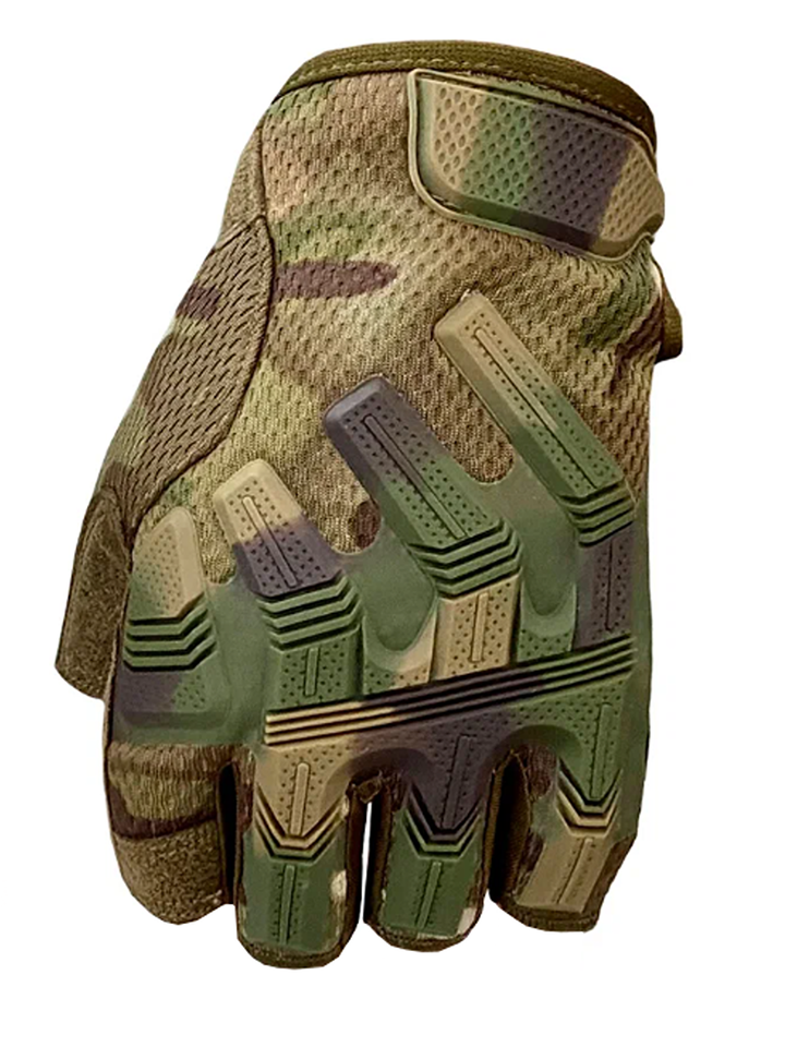 Перчатки тактические Mech Wear M-Pact беспалые (мультикам)