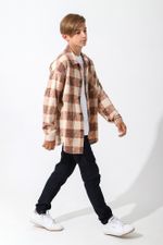 Толстовка мальчик Рубашка Гамбит-2 Виотекс БЕЖЕВЫЙ