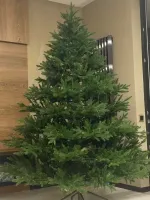 Елка с гирляндой встроенной «Престиж» (Литая хвоя) 120 см / 1,2 м