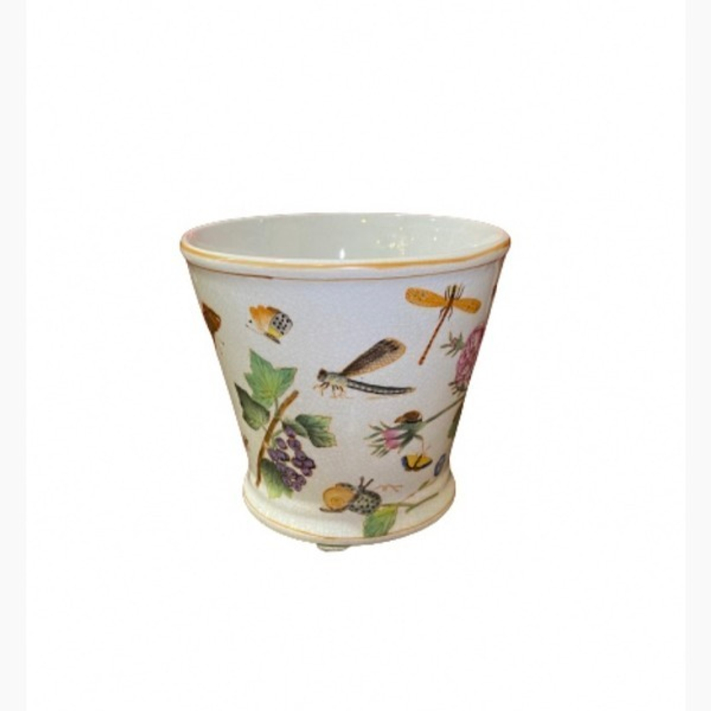 Кашпо со стрекозой L [Арт. CH/E/PL201/7,5/CM271]