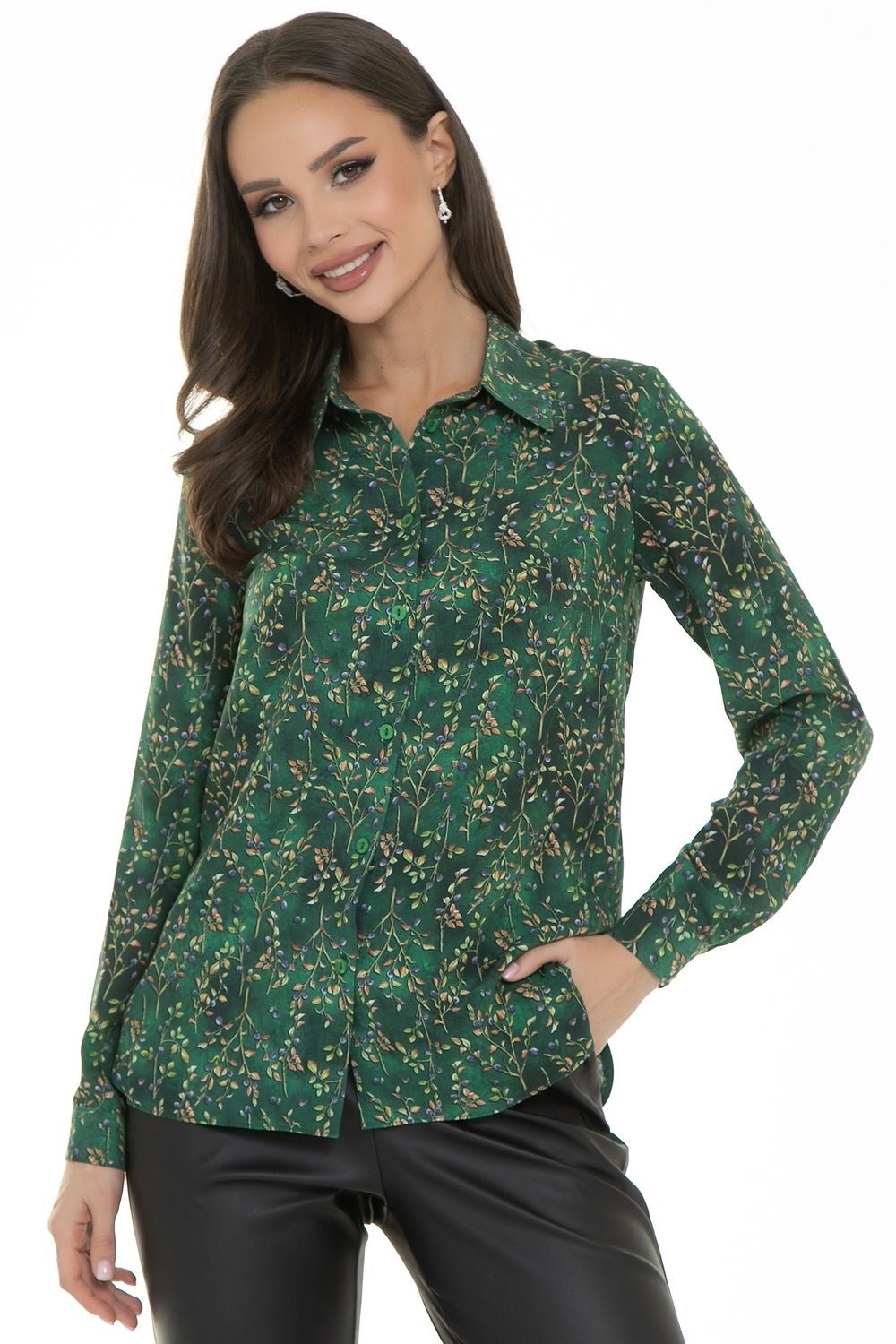 Рубашка Жаклин (грин нью) Diolche (Акция)