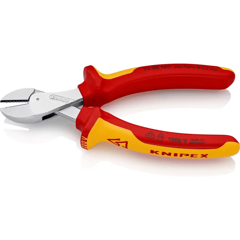 Кусачки X-Cut® хромированные 160 мм Knipex 73 06 160