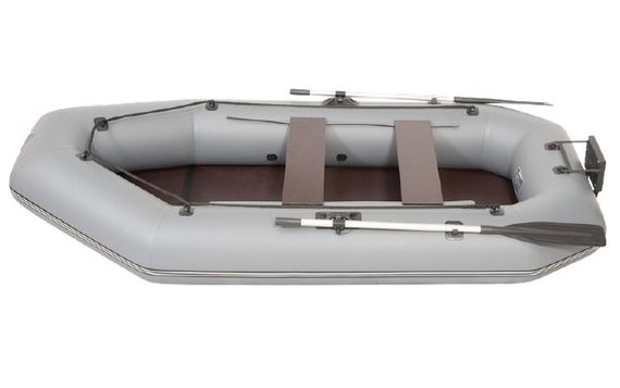 Лодка надувная YUKONA 300 GT без настила, с транцем ( серый )