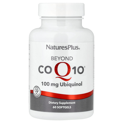 NaturesPlus, Beyond CoQ10 Ubiquinol®, 100 мг, 60 капсул