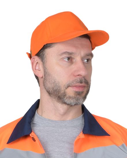 Бейсболка (оранжевый)