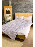 Одеяло двуспальное всесезонное летнее облегченное лен хлопок