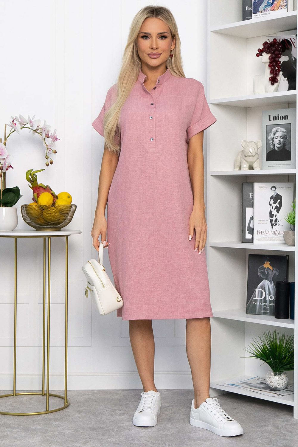 Платье Бон вояж (пыльная роза) П13780-41М LT Collection