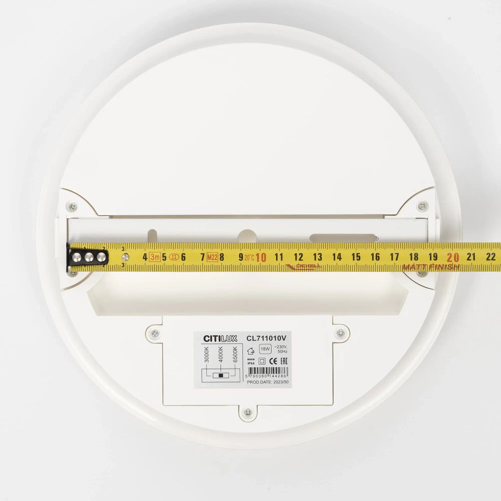 Citilux LUNS CL711010V LED Светильник влагозащищённый Белый