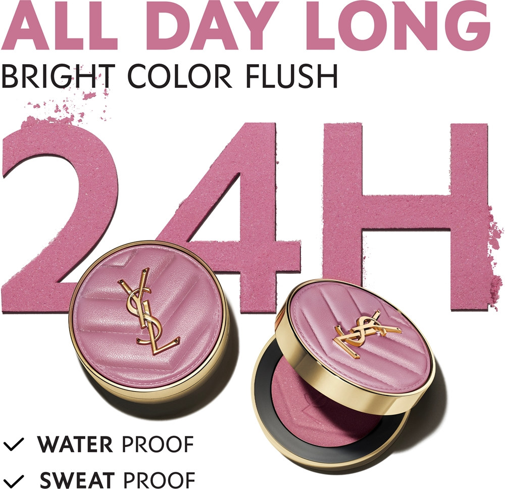 Yves Saint Laurent Make Me Blush Bold Blurring - Румяна для щек оттенок 57 Coral Clash, 6 g