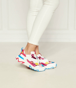 Кожаные кроссовки blaze Karl Lagerfeld - разноцветная(KL62423)