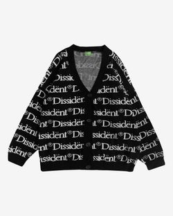 Кардиган Logo Pattern Черный