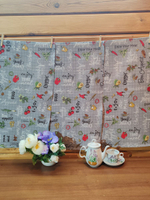 Набор кухонных полотенец, 3 шт , 37х75 см , вафельное