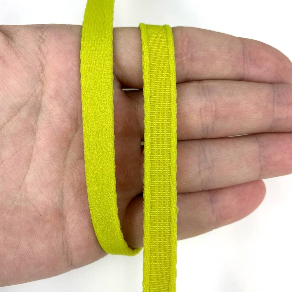 Тоннельная лента салатово-желтая
