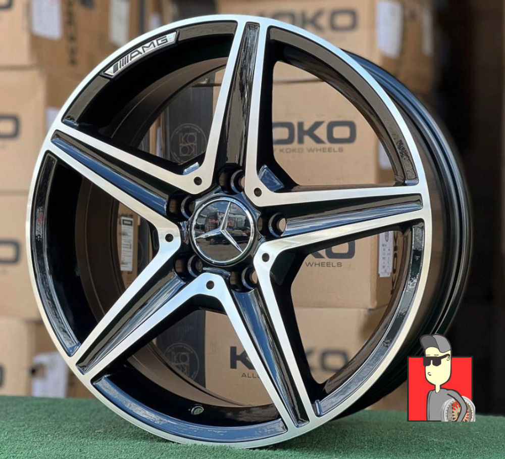 Комплект дисков Mercedes 17x7.5 et37 5x112