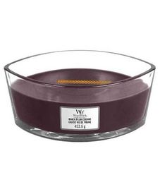 Сливовый коньяк, ароматическая свеча эллипс, WoodWick