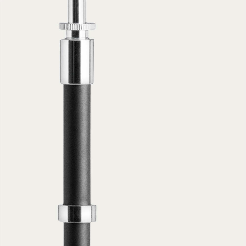 Торшер Kaiser 6580-F  FRITZ HANSEN сталь/хром/black 215х1350h