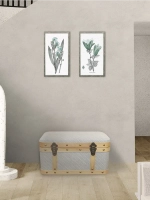 Пуфик для прихожей с ящиком 50*26*25 см