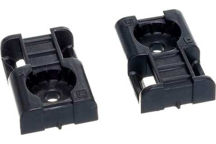 Площадка под стяжку для монтажного пистолета черная (100шт/уп) Промрукав PR13.0342