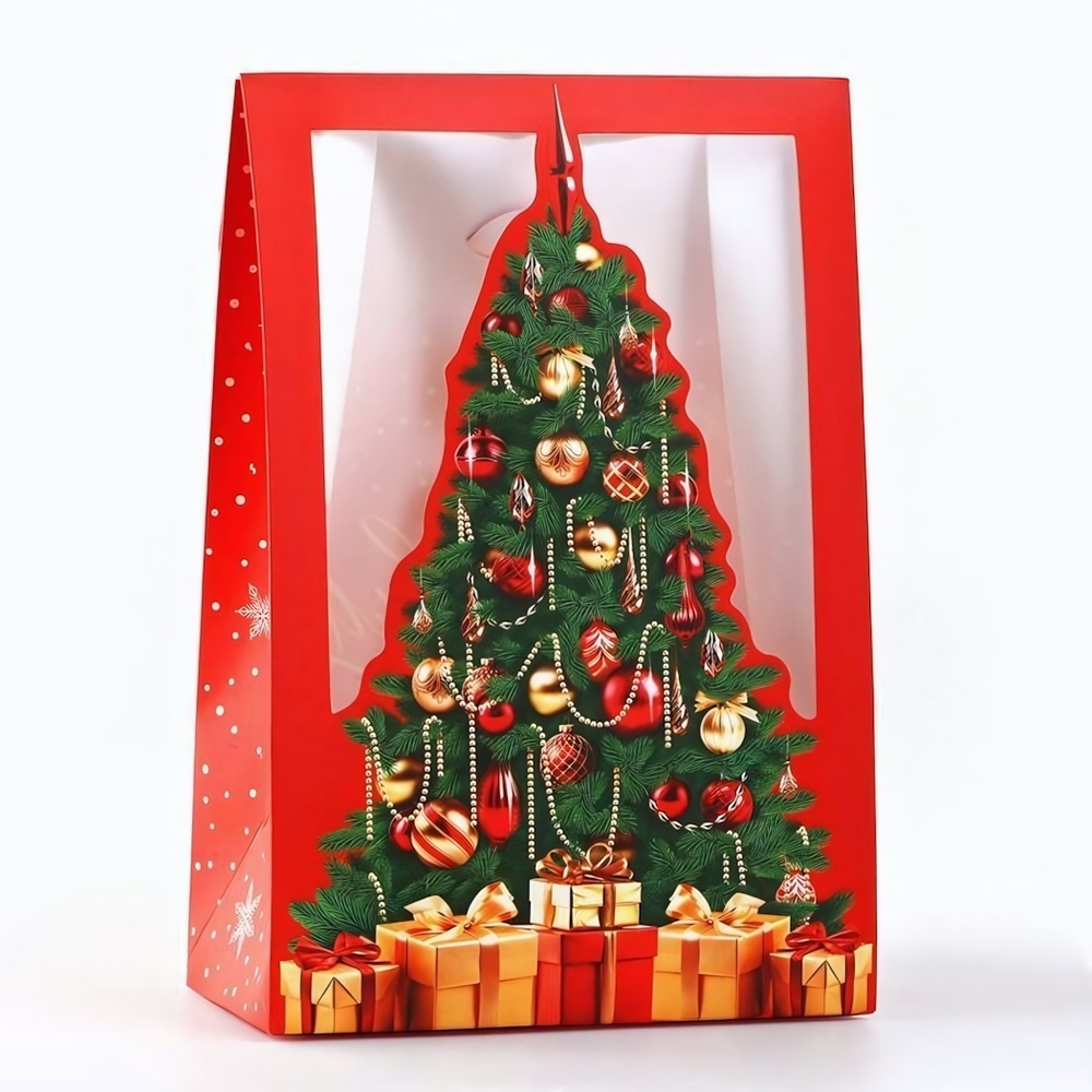 Коробка складная "Роскошный праздник" 15×7×22см (Дарите Счастье)