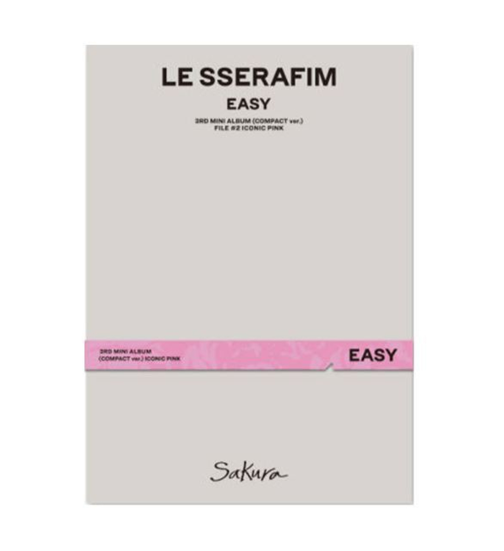 Альбом LE SSERAFIM -  EASY (COMPACT ver.)
