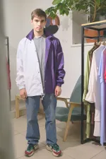 Купить Куртка Coach FOS Фиолетово-Белый Куртка Coach FOS Фиолетово-Белый