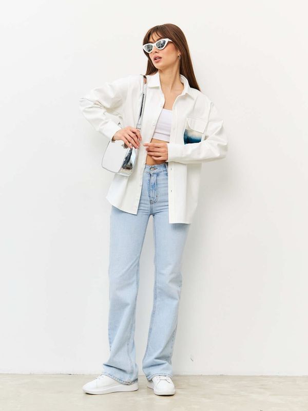 Рубашка Айвазовский хлопковая белая - фото 15