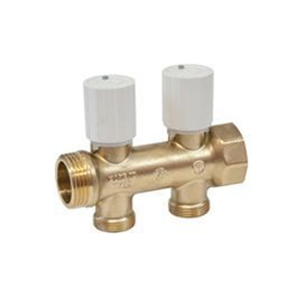 Коллектор с регулирующими клапанами, евроконус, R583V, Giacomini