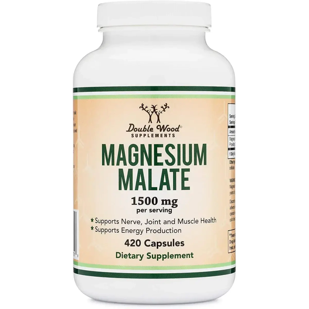 Double Wood Supplements - Magnesium Malate 420 capsules