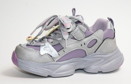 Кроссовки детские демисезонныее Пчёлка Доми арт. 8399-purple