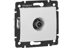 Розетка TV Legrand Valena 1,5 дБ белый 06962