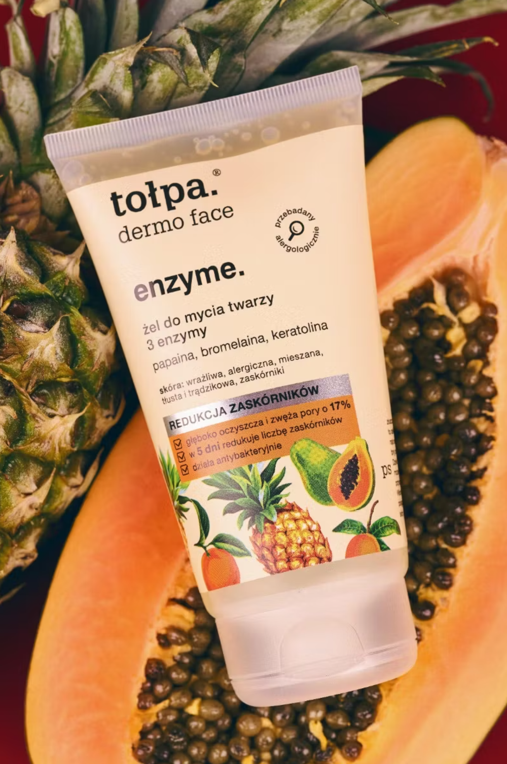 TOLPA DERMO FACE ENZYME Энзимный гель для умывания лица