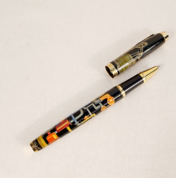 Ручка Parker с ручной росписью Палех "Подарок нефтянику"