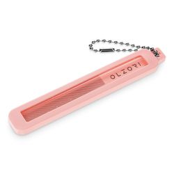 OLZORI VIRGO NAIL 01 Пилочка для ногтей полировочная, в силиконовом чехле