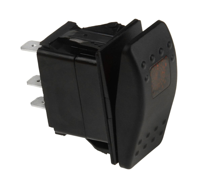 Переключатель двухпозиционный ON-OFF 12 В/20А 5Р с подсветкой