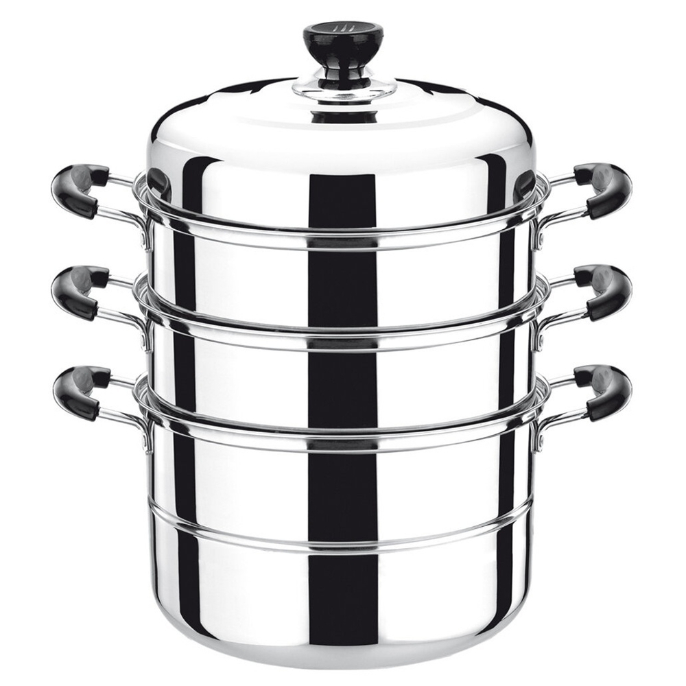 Мантоварка 3-х уровневая 28см нерж, RG2862